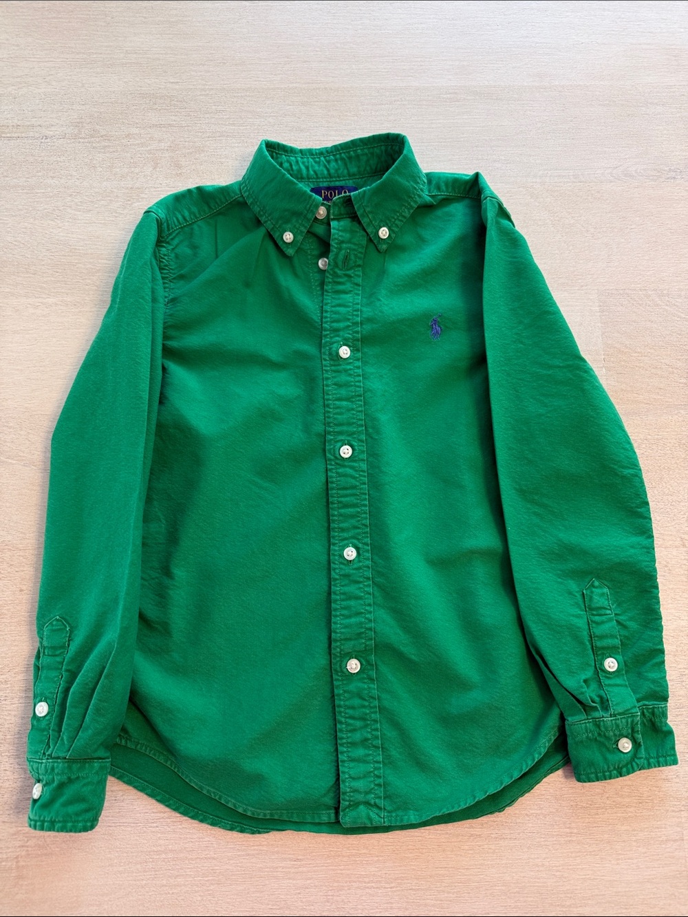 Polo by Ralph Lauren Emerald Green Button-Down Shirt